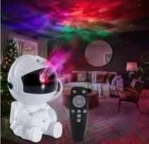 Stjerneprojektor astronaut med fjernbetjening