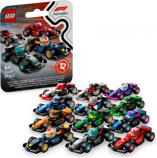 Samler F1-bil LEGO 71049 (display 36 stk.)
