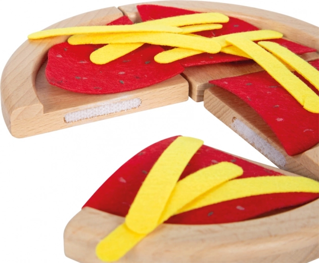 Kreative ingredienser og skæring med velcro