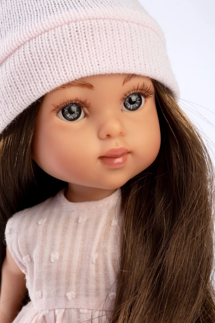 Realistisk dukke Penelope med helkropsvinyl 34 cm