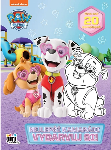 Malebog Paw Patrol Bedste venner