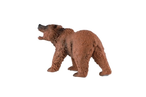Brun bjørn plastik 12cm i pose