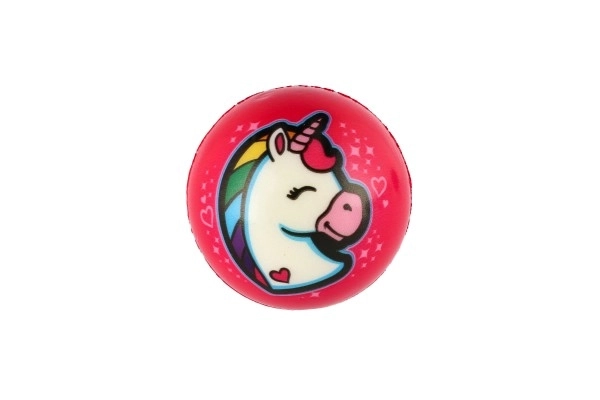 Unicorn bold skum 8cm mix farver i pose 24 stk i æske