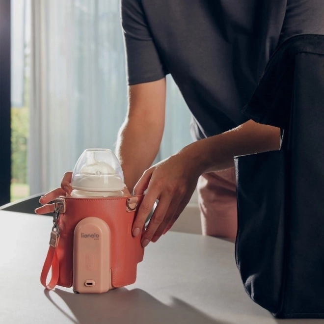 Trådløs flaskevarmer Thermup Go Evo Coral Pink