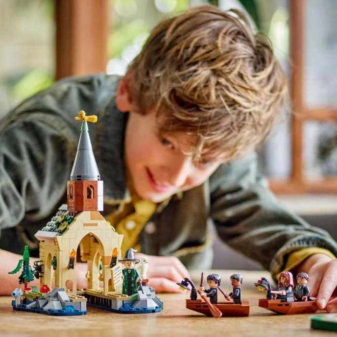 LEGO Harry Potter Hus på vand ved Hogwarts