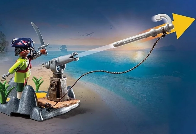 Playmobil Pirater: Kamp med kæmpestor krabbe
