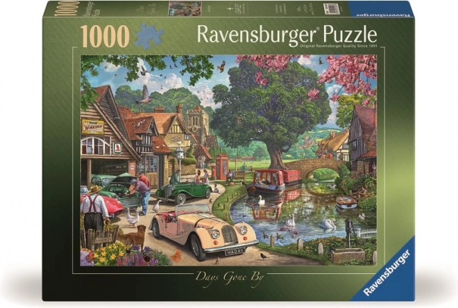 Nostalgisk scene Puzzle fra Ravensburger 1000 brikker