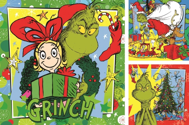 Ravensburger Puslespil Grinch 3x49 brikker