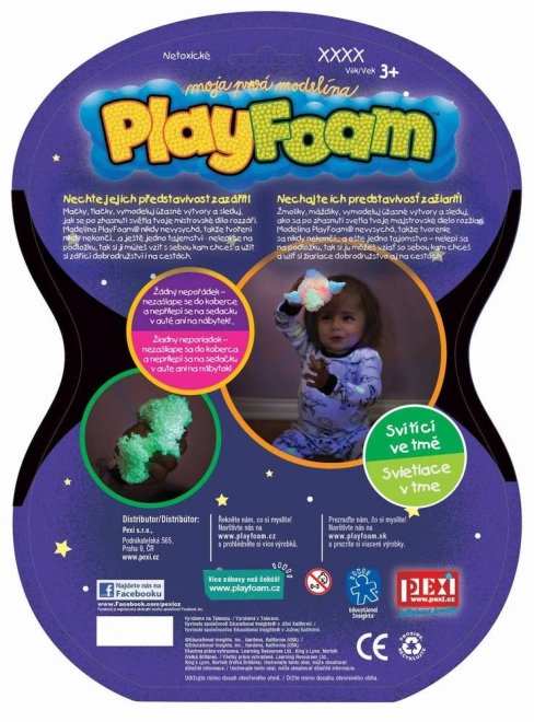 Skabelsessæt PlayFoam® Kugler der lyser