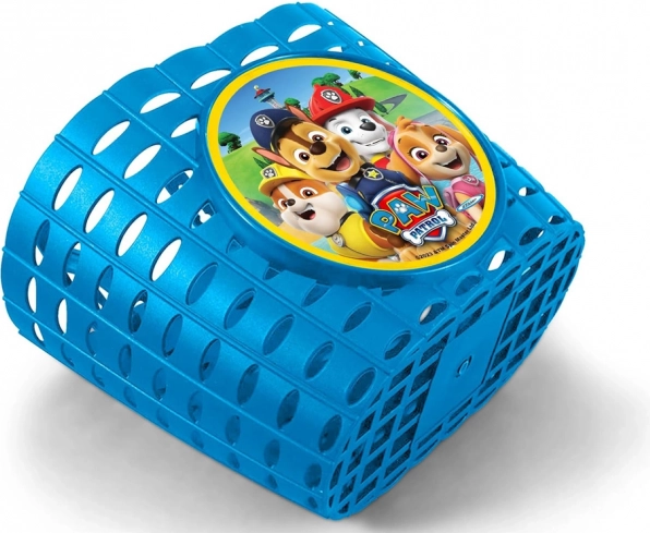 Justerbar cykel- og løbehjulskurv med Paw Patrol-motiv