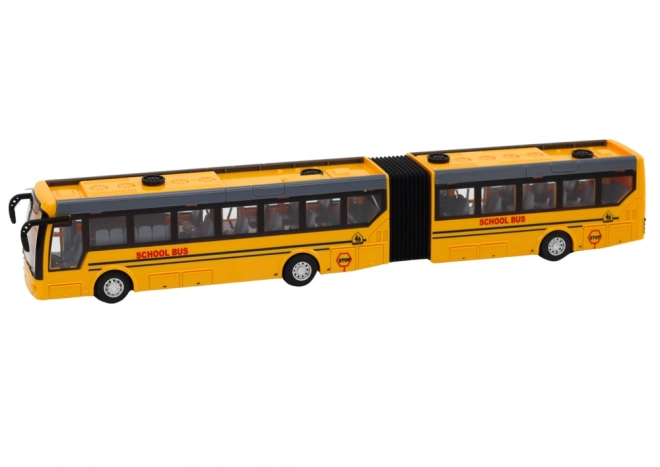 Skolebus Fjernstyret leddelt RC bus 1:32 gul