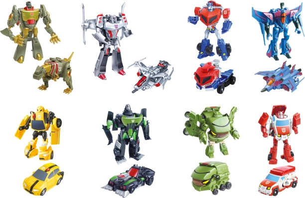 Autorobot 11 cm – mix af typer