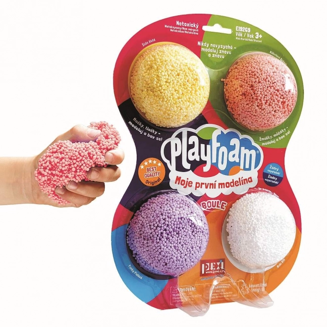 PlayFoam® Modellervoks/Perleplastelina 4 farver