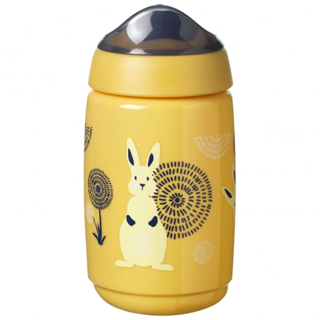 Superstar utætte krus med tude, 390ml,12m+, gul