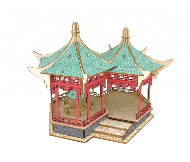 Træ 3D puslespil Yueyang Tower