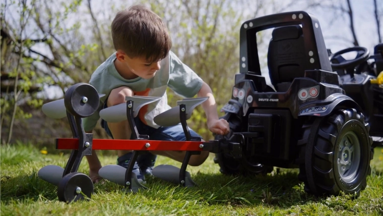 Kompatibel med Rolly Toys pedaltraktorer