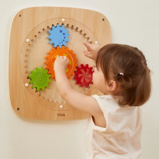 Farverige visuelle effekter