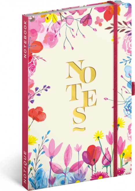 NOTIQUE notes forår prikket 13 × 21 cm
