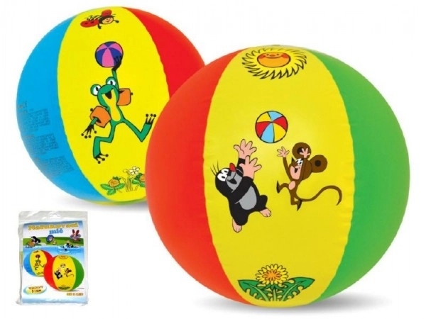 Oppustelig ballon med Krtek