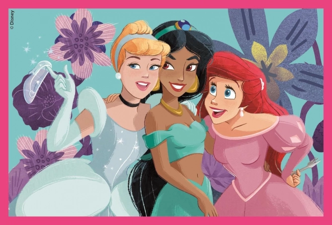 CLEMENTONI Billedklodser Disney Prinsesser, 6 klodser