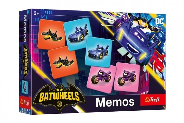 Pexeso Batmans vognpark Batwheels