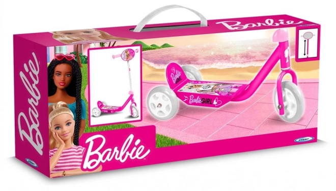 Børnetre-hjulet løbehjul Stamp Barbie