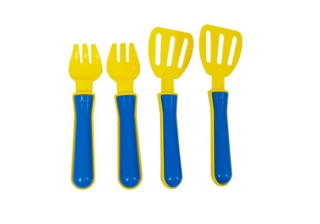 Sæt af plastikkøkkengrej Little Cook Pot