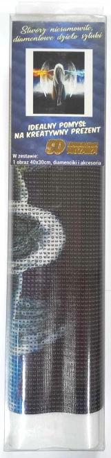 NORIMPEX Diamantmaleri Faldne Engel 30x40cm