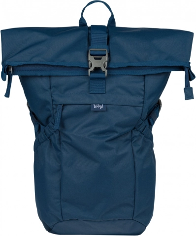 baagl roll navy grs – vandafvisende urban rygsæk 29 l med polstret laptoplomme