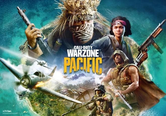 Puslespil Call of Duty: Warzone Pacific 1000 brikker