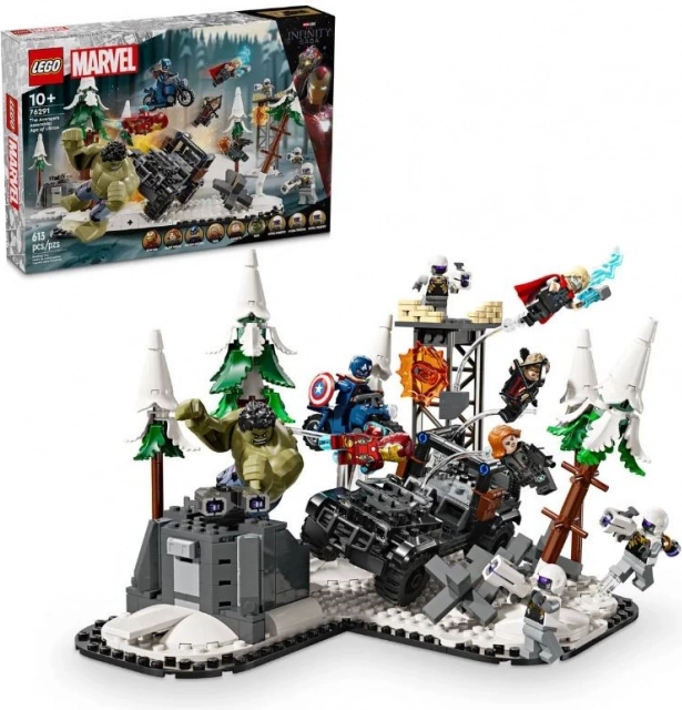 Lego Marvel Avengers: Ultron-æraen byggesæt 613 dele