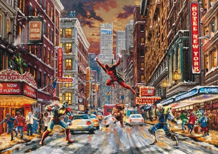 Puslespil Marvel Deadpool 1000 brikker