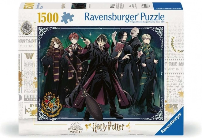 Puslespil Gryffindor vs. Slytherin 1500 brikker