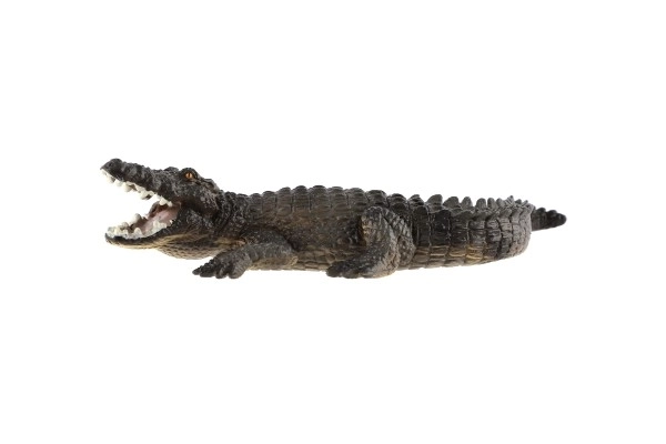 Vestafrikansk krokodille i plast 17 cm i pose
