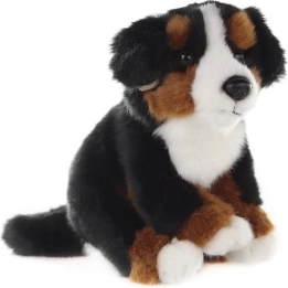 Plysbjørn sankt berner hund 16 cm