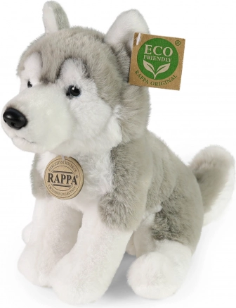 Plysbamse Hund Husky siddende 23 cm