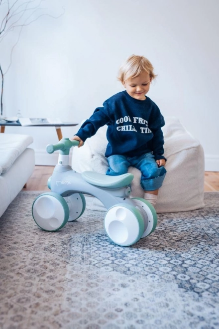 Gåcykel MoMi TOBIS med bobler grå