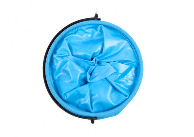 Sammenklappeligt multifunktionelt PVC spand blåt