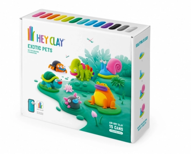 Hey Clay Eksotiske dyr – 15 bøtter