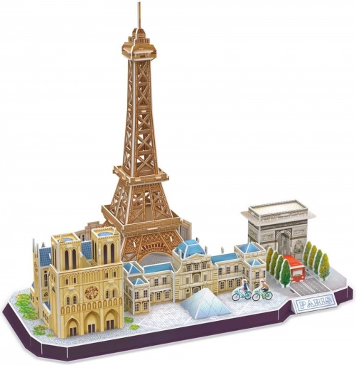 3D-puslespil City Line Paris