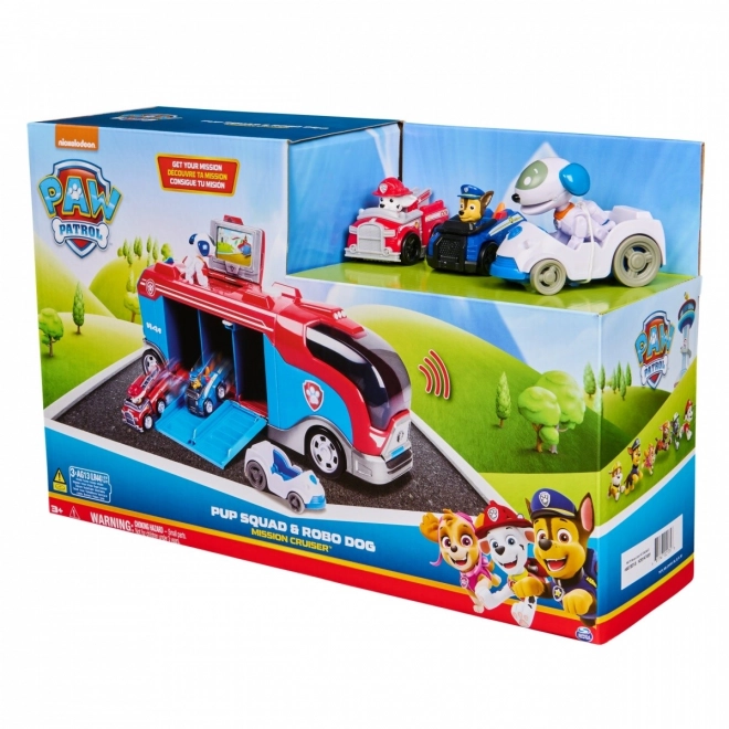 Patrulje køretøj Paw Patrol med biler