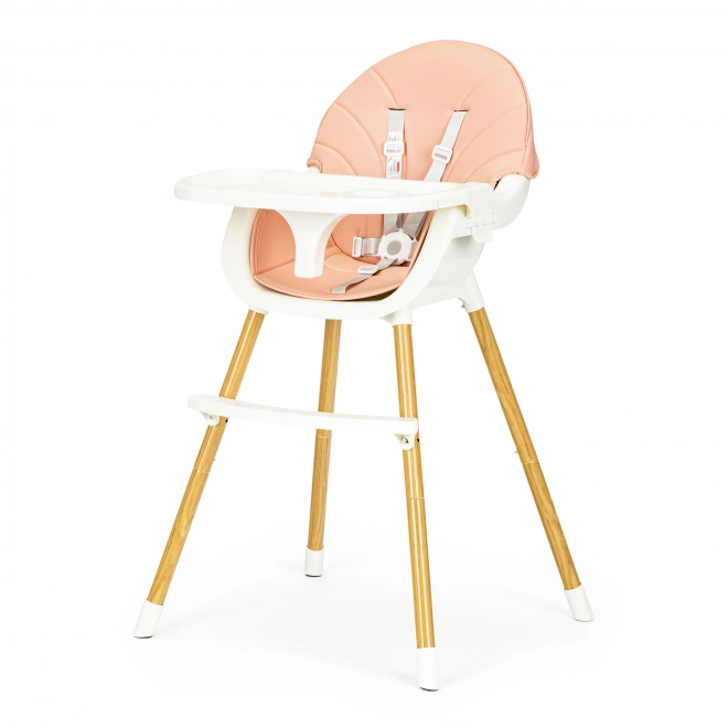 Ecotoys Spisestol 2-i-1 Pink