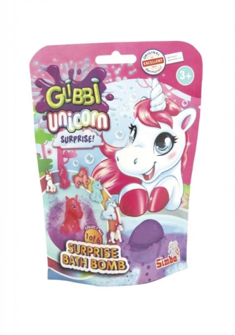 Glibbi Unicorn vandbombe med overraskelse