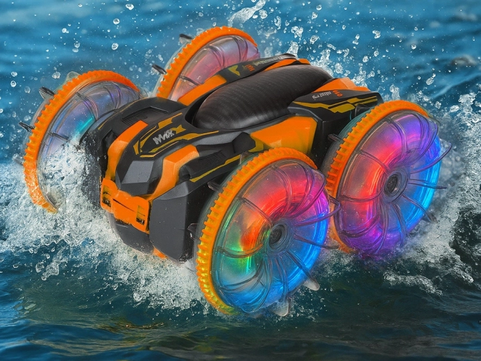 Amfibisk kørsel på land og vand