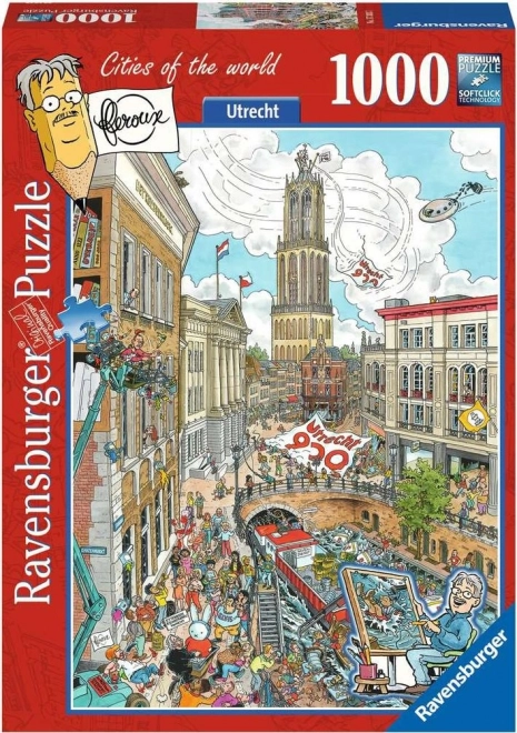 RAVENSBURGER Puslespil Verdens byer: Utrecht 1000 brikker