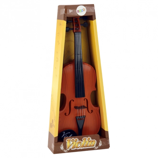 Violin for børn med brun bue