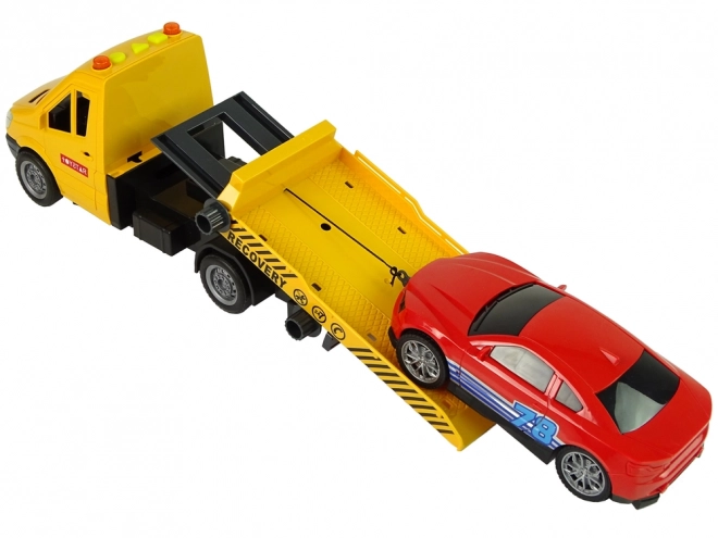 Transport Truck Lastbil Rampe Assist Lyde Lys