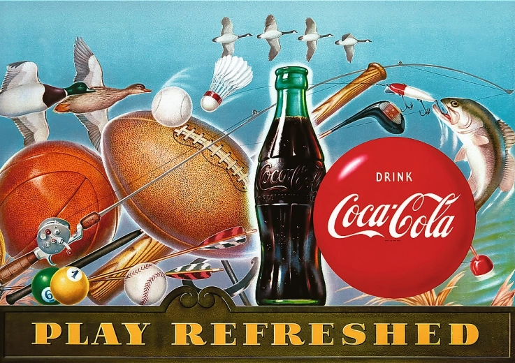 Puslespil TREFL Premium Plus COCA-COLA 1000 brikker