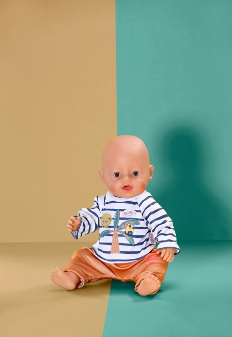 BABY born tøj til dukker 43 cm med palmemotiv