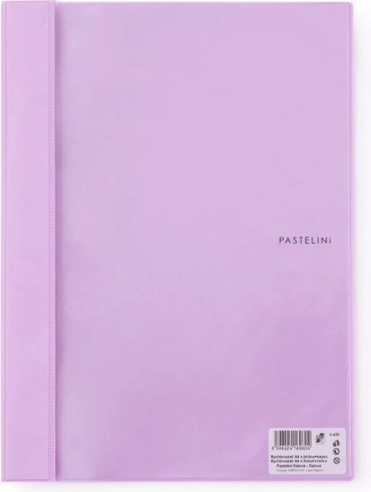 Hurtigordner A4 med forreste lomme PASTELINI lilla